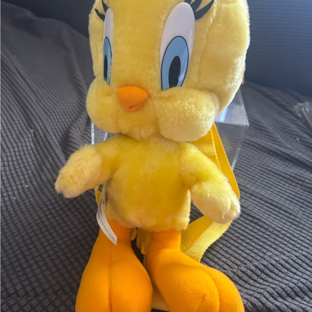 Vintage 1997 Jaclyn Inc Tweedy Bird Plush Backpack